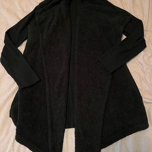 Fleece Front Cardigan